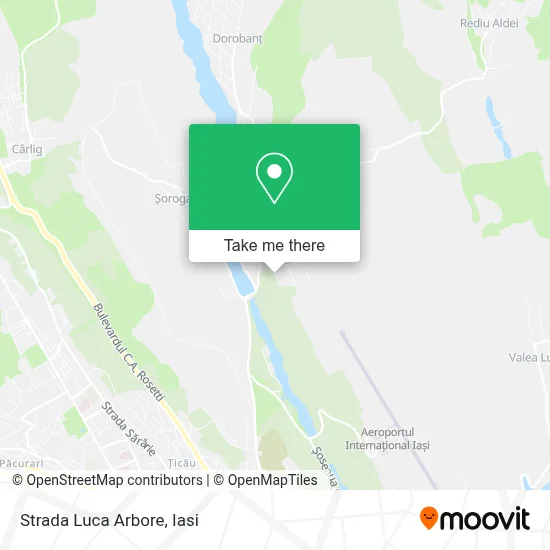 Strada Luca Arbore map