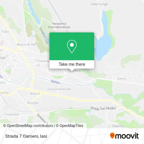 Strada 7 Oameni map