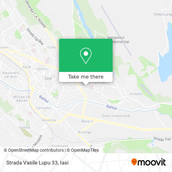 Strada Vasile Lupu 33 map