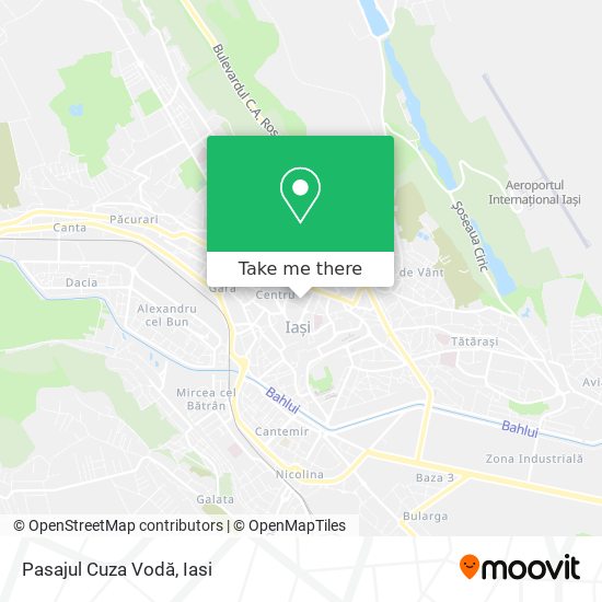 Pasajul Cuza Vodă map