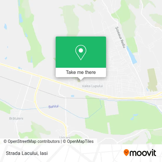 Strada Lacului map