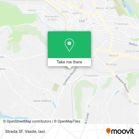 Strada Sf. Vasile map