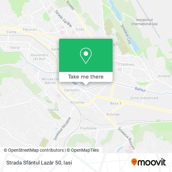 Strada Sfântul Lazăr 50 map
