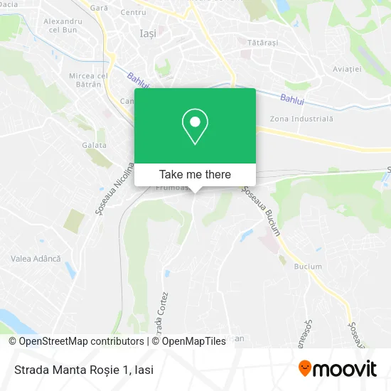 Strada Manta Roșie 1 map