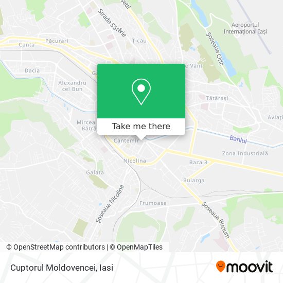 Cuptorul Moldovencei map
