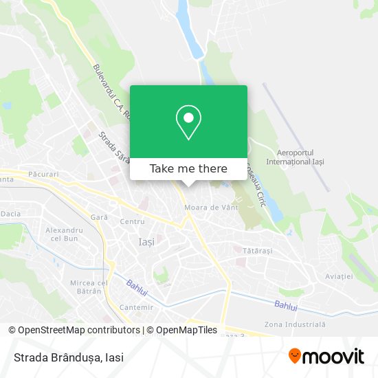 Strada Brândușa map