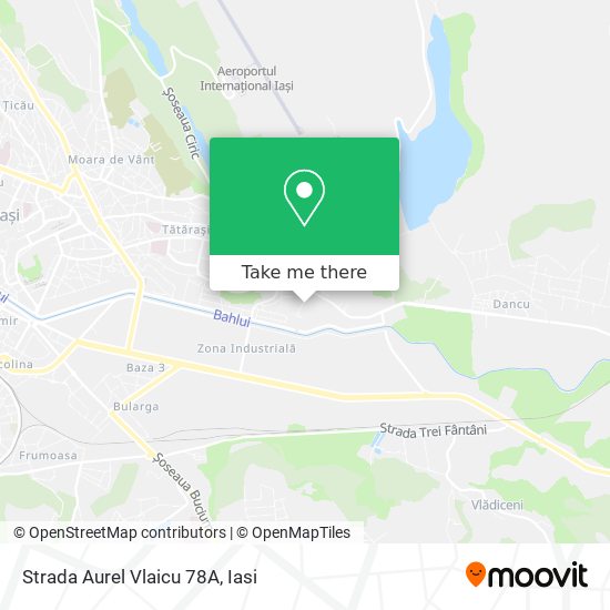 Strada Aurel Vlaicu 78A map