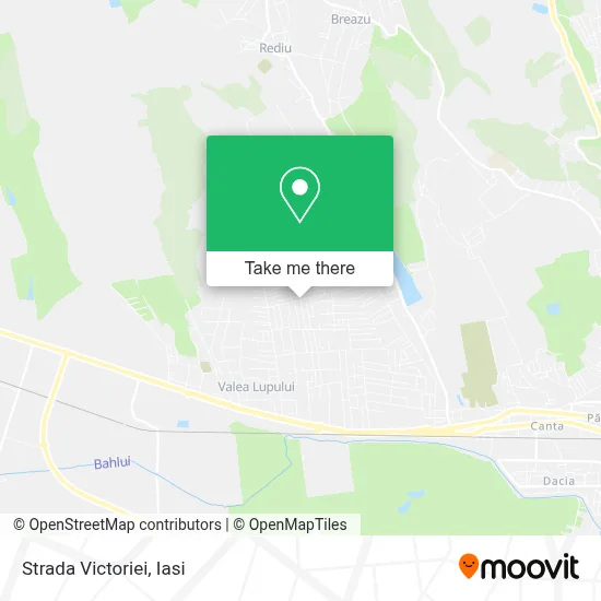 Strada Victoriei map
