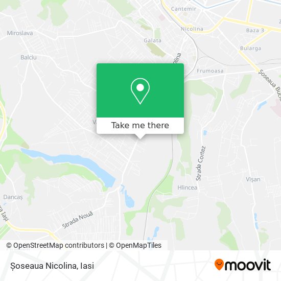 Șoseaua Nicolina map