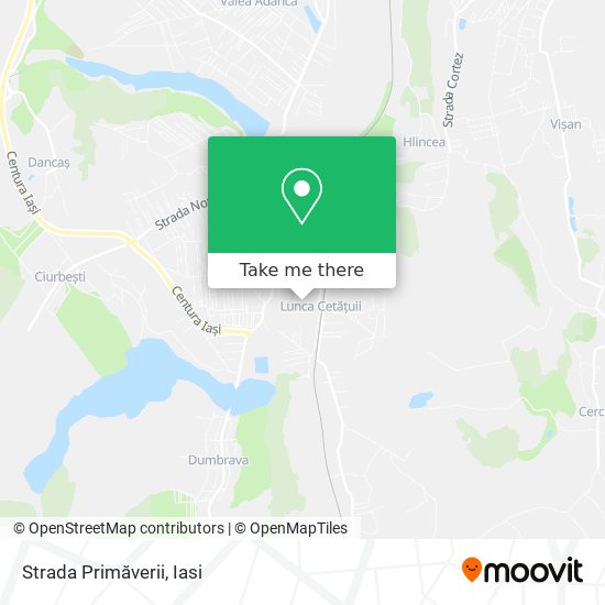 Strada Primăverii map