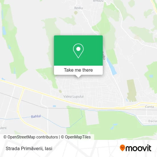 Strada Primăverii map
