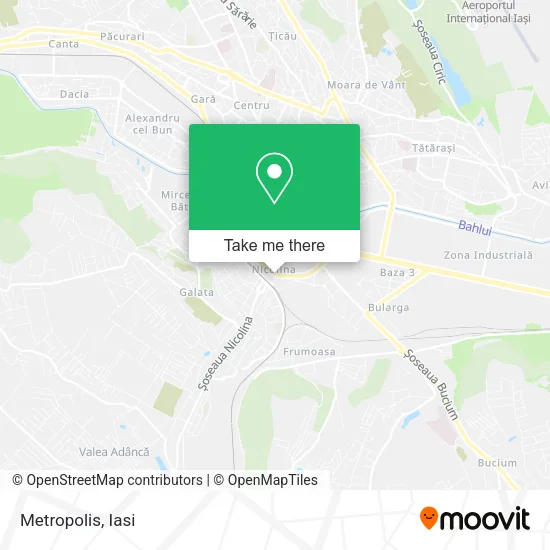 Metropolis map