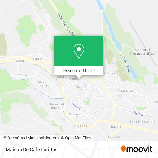 Maison Du Café Iasi map