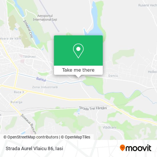 Strada Aurel Vlaicu 86 map