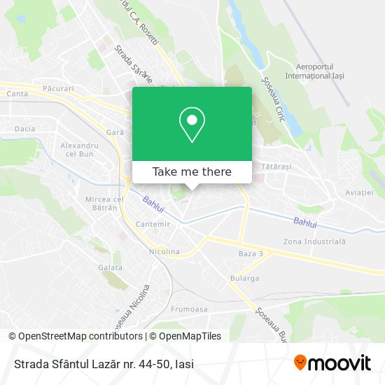 Strada Sfântul Lazăr nr. 44-50 map