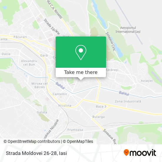 Strada Moldovei 26-28 map