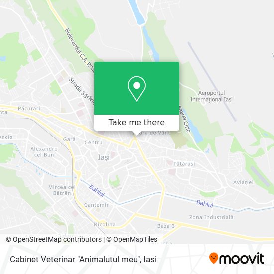 Cabinet Veterinar "Animalutul meu" map