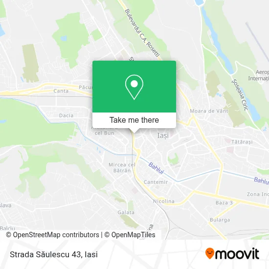 Strada Săulescu 43 map