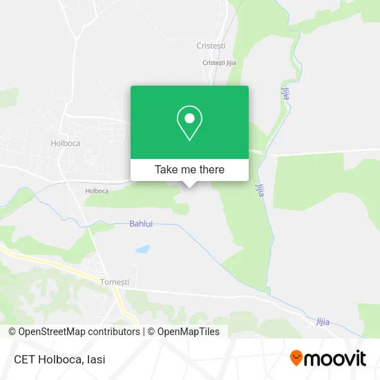 CET Holboca map