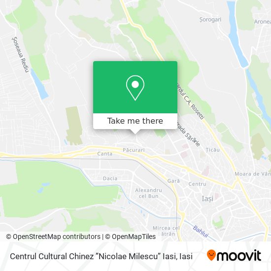 Centrul Cultural Chinez ”Nicolae Milescu” Iasi map