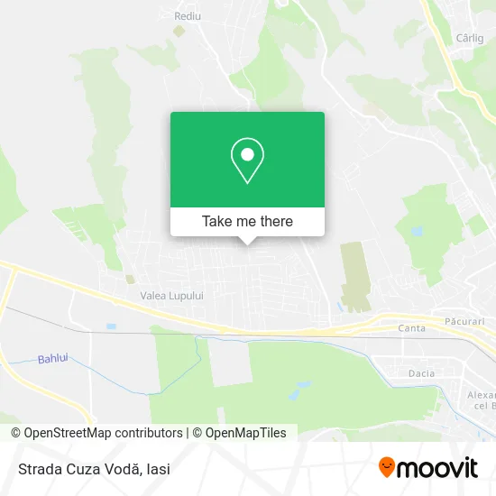 Strada Cuza Vodă map