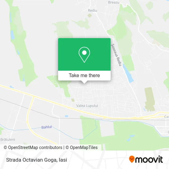 Strada Octavian Goga map