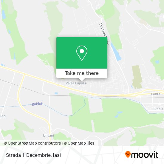 Strada 1 Decembrie map