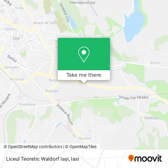Liceul Teoretic Waldorf Iași map