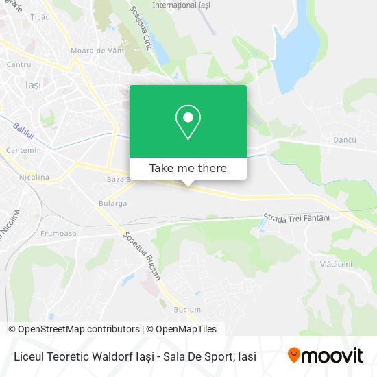 Liceul Teoretic Waldorf Iași - Sala De Sport map