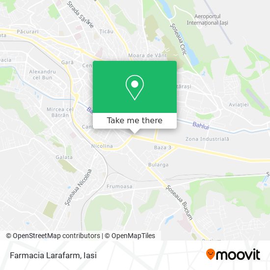 Farmacia Larafarm map