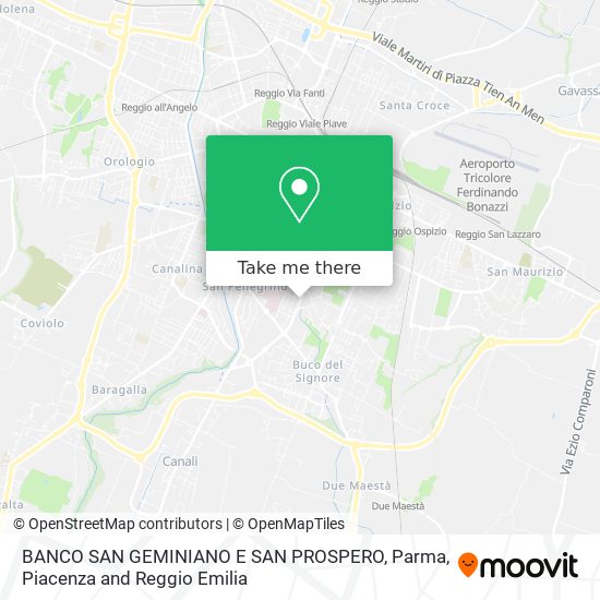 How To Get To Banco San Geminiano E San Prospero In Reggio Nell Emilia By Bus Or Train Moovit