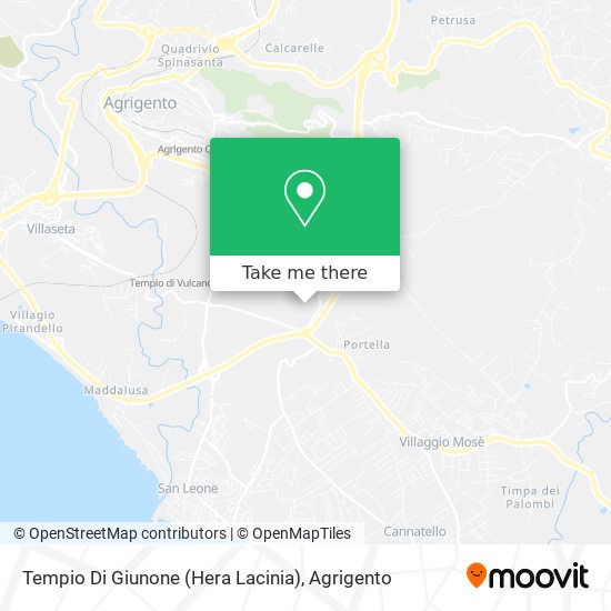 Tempio Di Giunone (Hera Lacinia) map