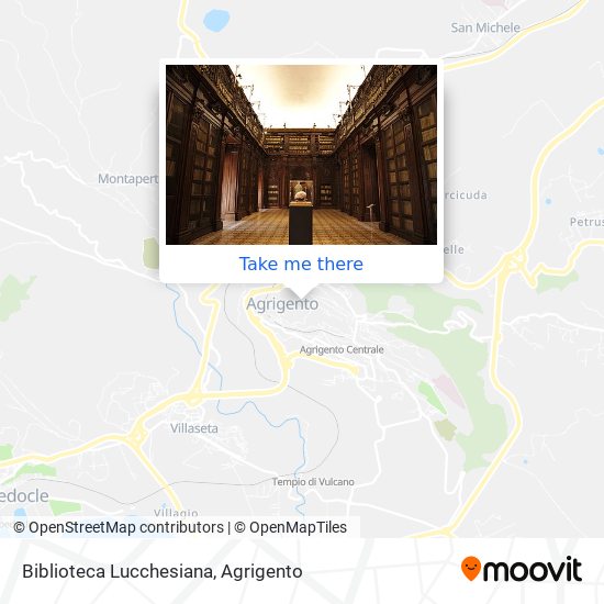 Biblioteca Lucchesiana map