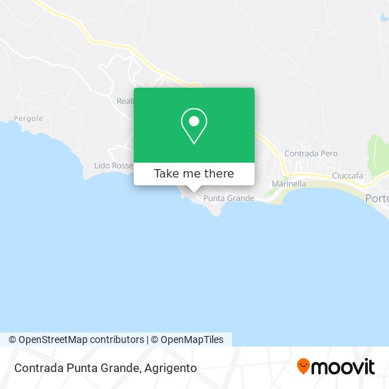Contrada Punta Grande map