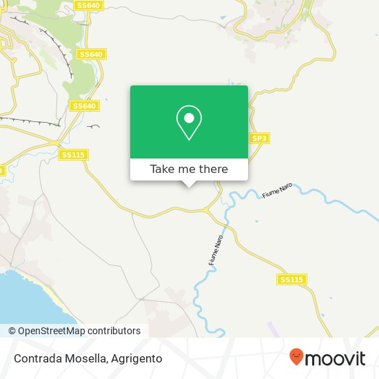 Contrada Mosella map