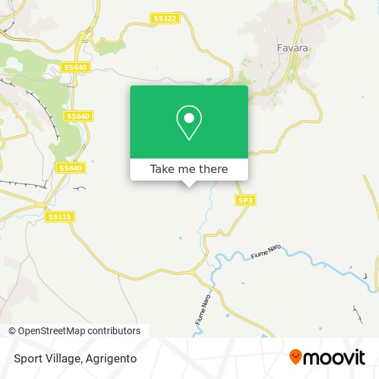 Sport Village map