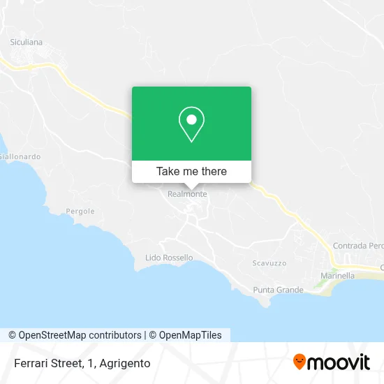 Ferrari Street, 1 map