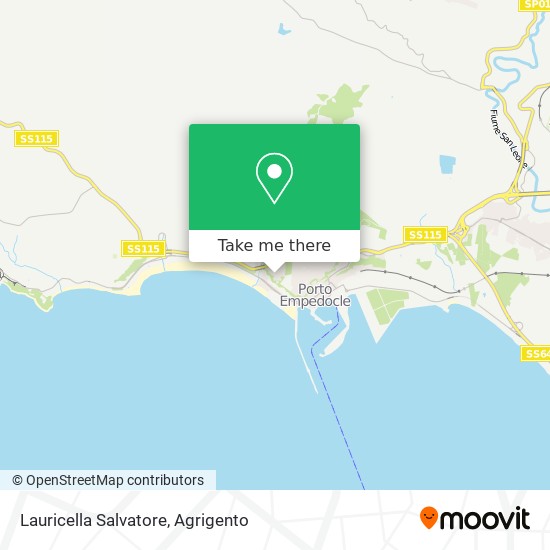 Lauricella Salvatore map
