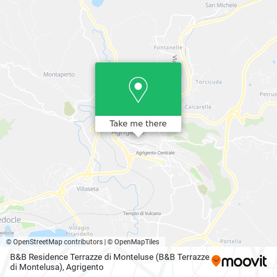 B&B Residence Terrazze di Monteluse (B&B Terrazze di Montelusa) map