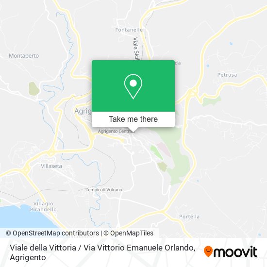 Viale della Vittoria / Via Vittorio Emanuele Orlando map