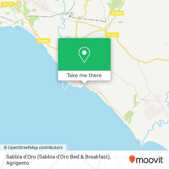 Sabbia d'Oro (Sabbia d'Oro Bed & Breakfast) map