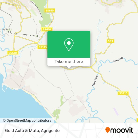 Gold Auto & Moto map
