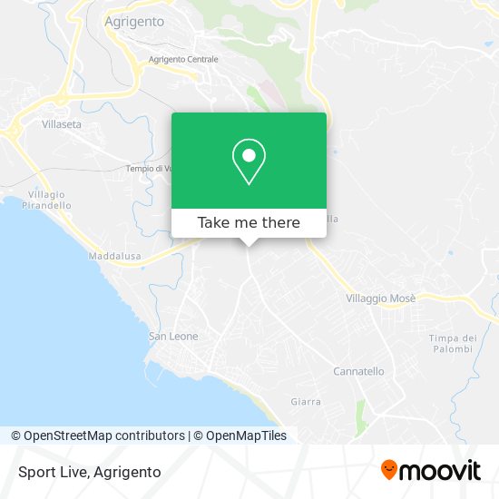 Sport Live map