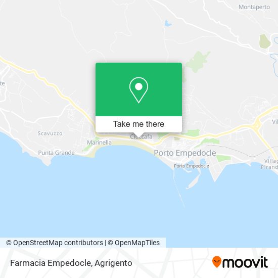 Farmacia Empedocle map