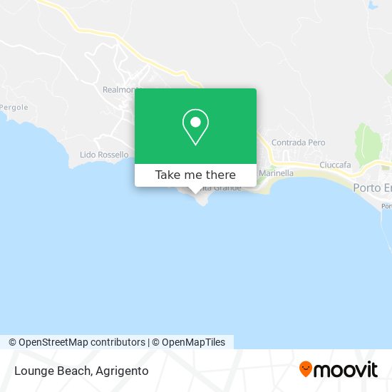 Lounge Beach map