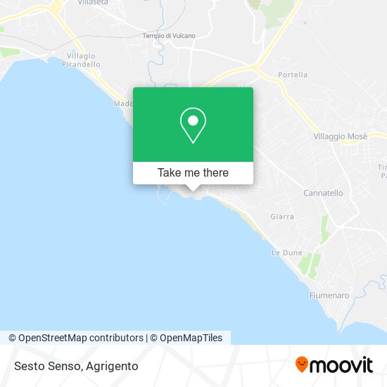 Sesto Senso map
