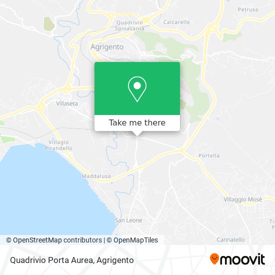 Quadrivio Porta Aurea map