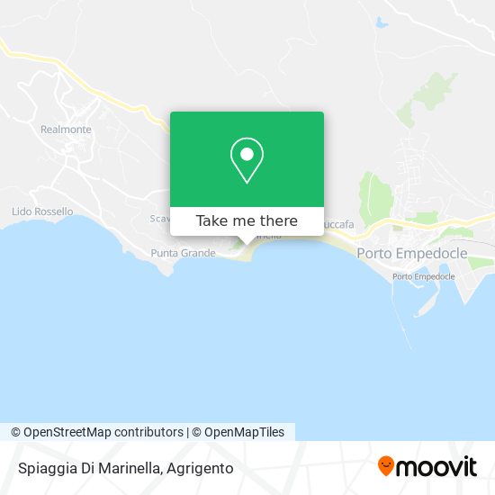 Spiaggia Di Marinella map