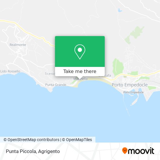 Punta Piccola map