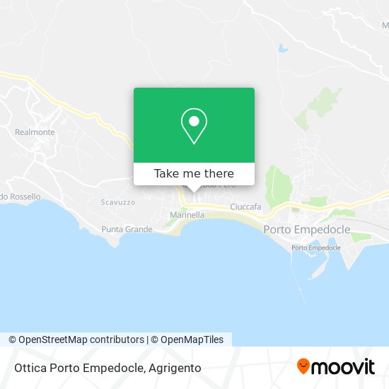 Ottica Porto Empedocle map